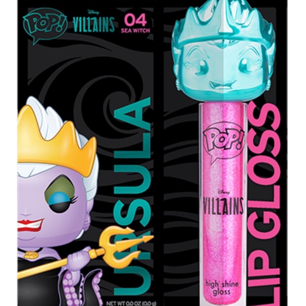 2/$20 Funko Pop Disney Villains Ursula Lip Gloss New